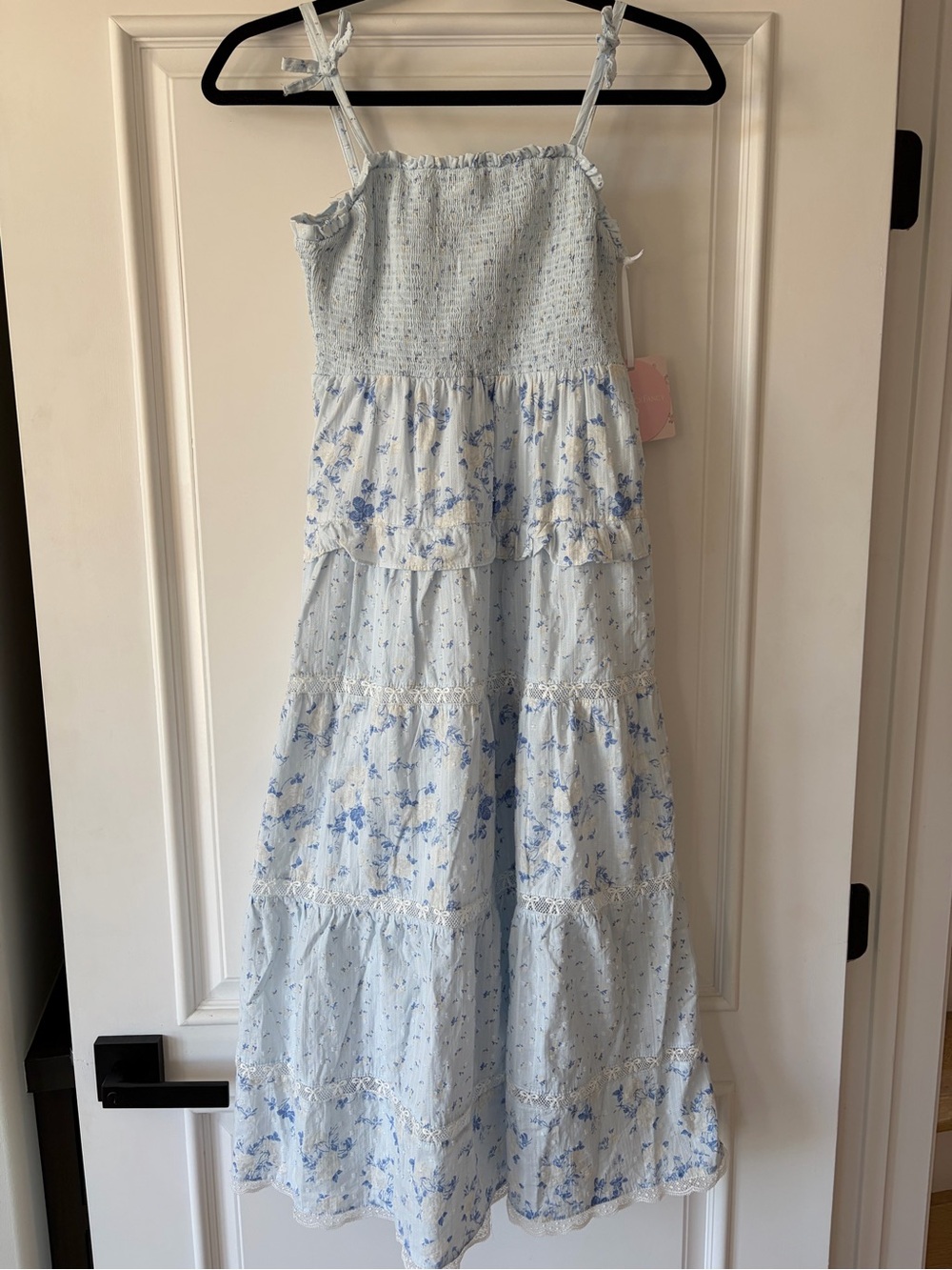 Love Shack Fancy x Target Stella Budding Florals Tiered Maxi Dress